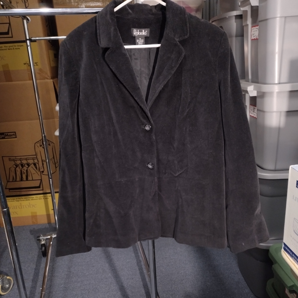 Black Velour Women's Jacket